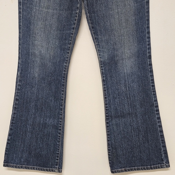 25 LEVI'S 515 RELAXED BOOT CUT JEANS SIZE 10 SLIM - Picture 6 of 10